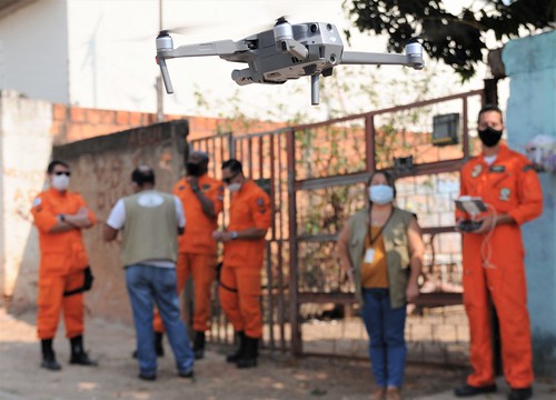 Câmeras aéreas reforçam o combate ao mosquito da dengue