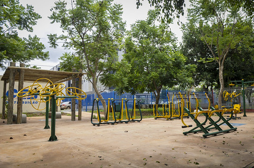 Novas academias de rua para população de Sobradinho