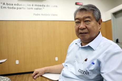 Brasília (DF), 24/10/2024 - Professor do colégio Galois, Toshio Nakamura, fala sobre preparação nos últimos dias antes da prova do Enem 2024.  Foto: José Cruz/Agência Brasil