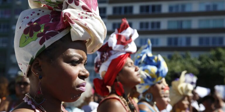 Mulheres negras ressaltam a importância de Tereza de Benguela e pedem titulação de terras quilombolas.