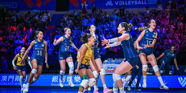 Brasil vence a Itália e encara a Turquia na final da Liga das Nações.